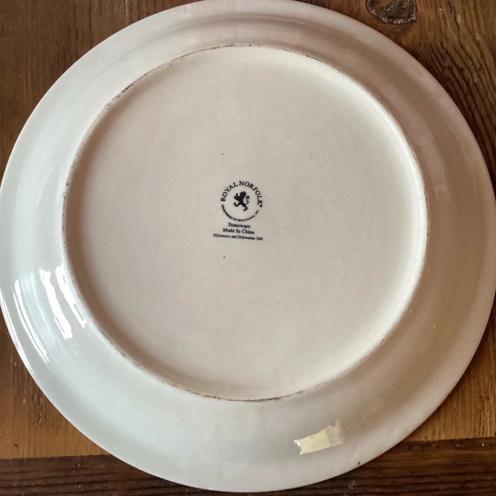 Royal Norfolk Mediterranean Look Serving Plate